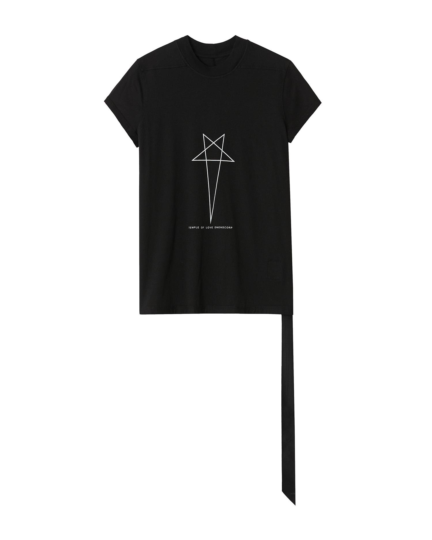 Small level tee by RICK OWENS DRKSHDW
