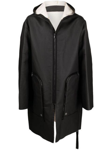 Strobe long-length parka by RICK OWENS DRKSHDW