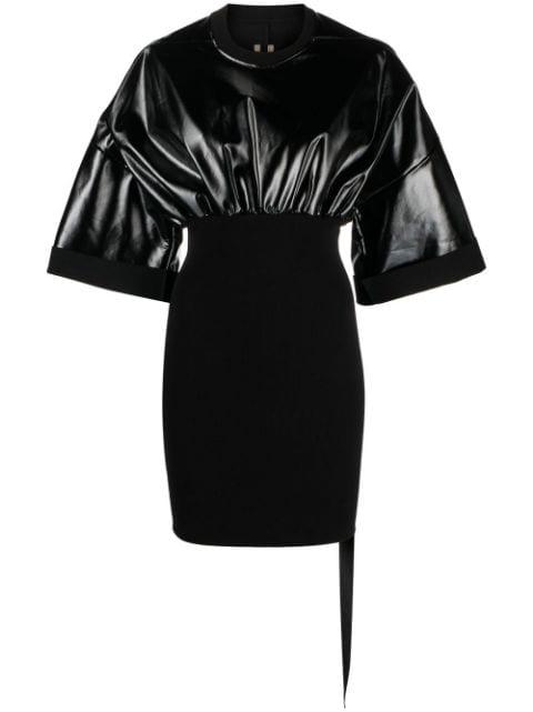 Tommy cinched-waist dress by RICK OWENS DRKSHDW
