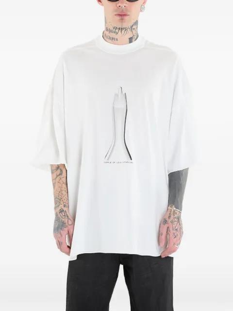 Tommy graphic T-shirt by RICK OWENS DRKSHDW