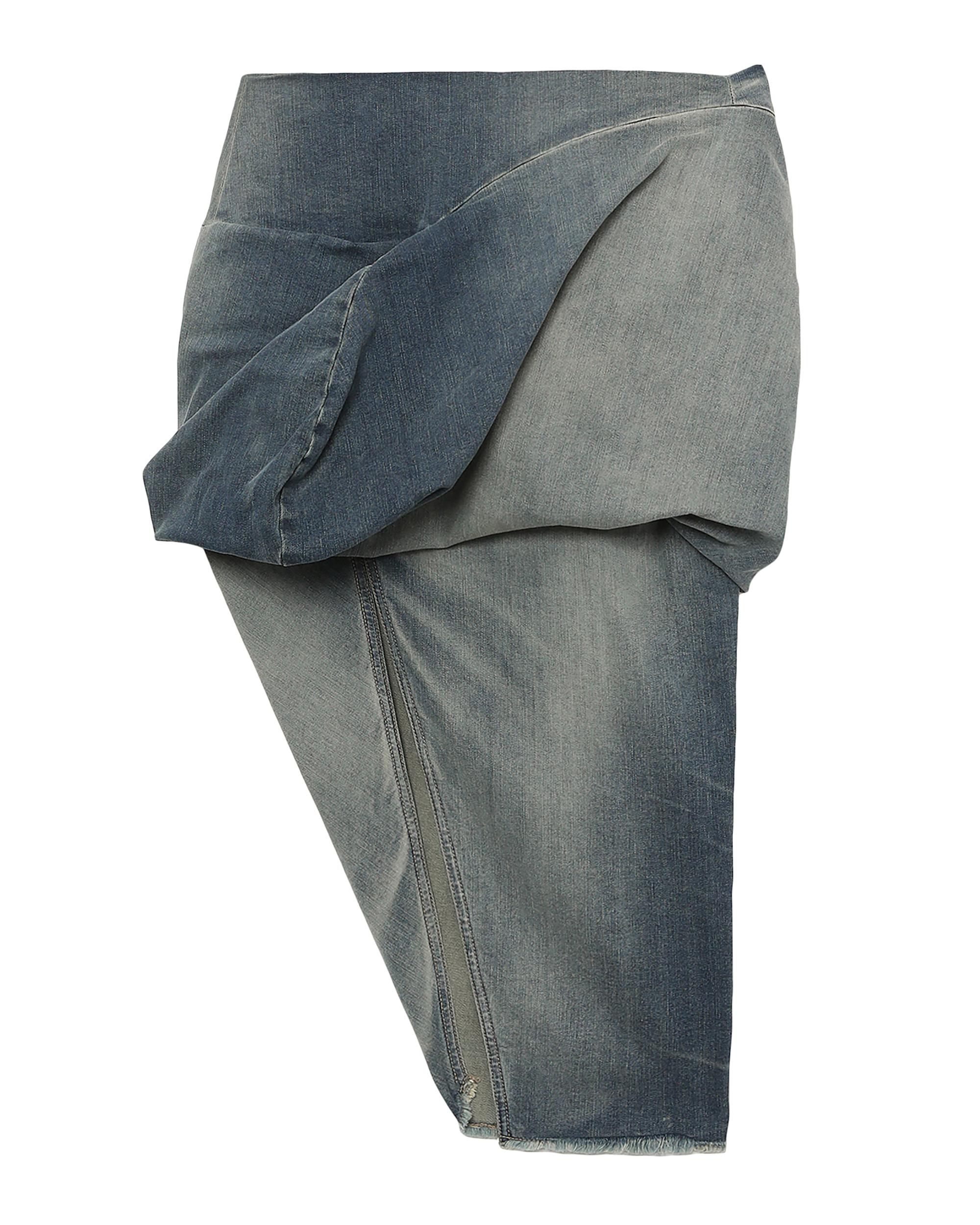 Twist mini skirt by RICK OWENS DRKSHDW
