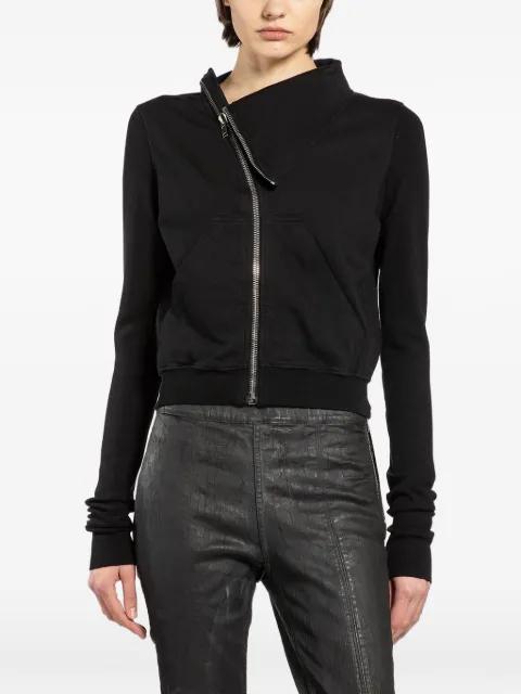 asymmetric zip mountain sweater by RICK OWENS DRKSHDW