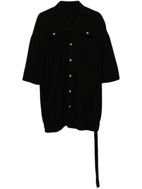 camp-collar shirt by RICK OWENS DRKSHDW
