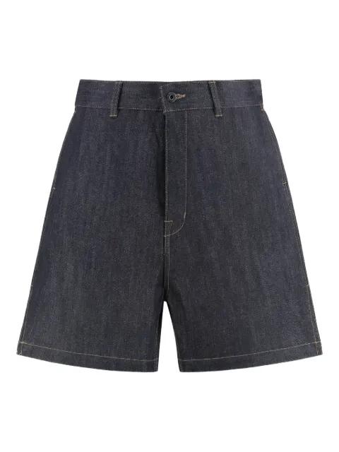 contrast-stitching shorts by RICK OWENS DRKSHDW