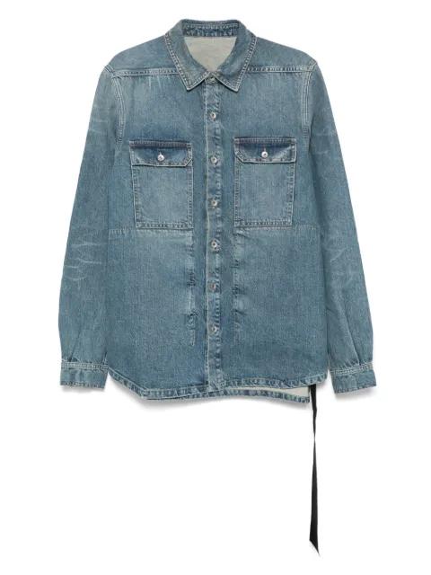 denim outershirt by RICK OWENS DRKSHDW