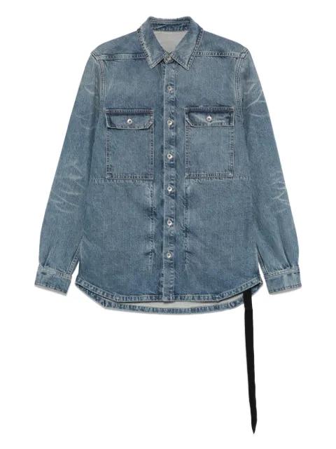 denim overshirt by RICK OWENS DRKSHDW