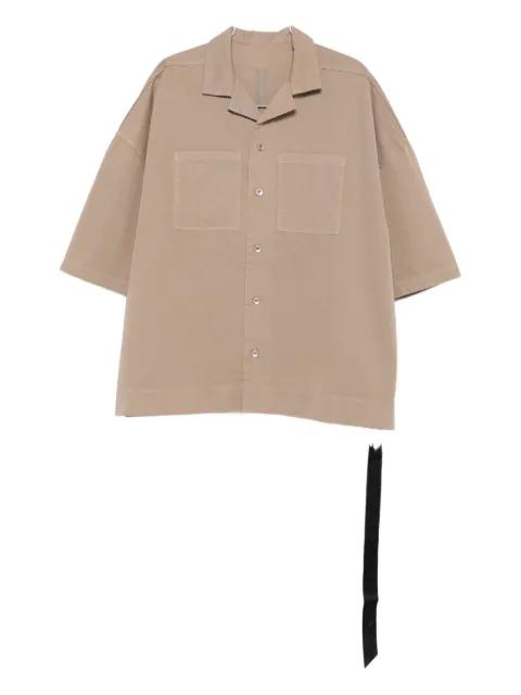 double-pocket short-sleeve shirt by RICK OWENS DRKSHDW