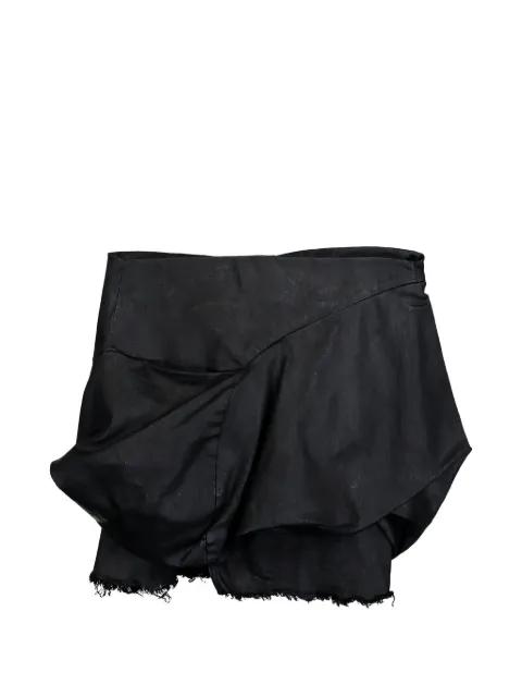 draped mini skirt by RICK OWENS DRKSHDW