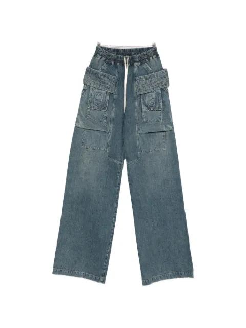 drawstring cargo pants by RICK OWENS DRKSHDW