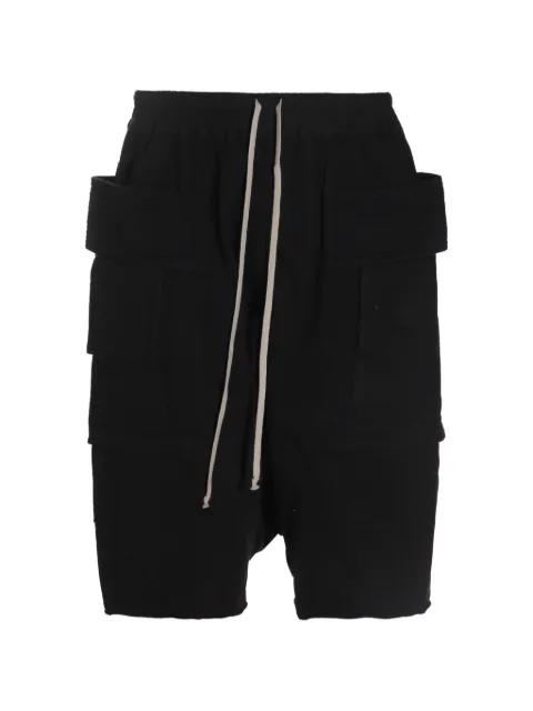drawstring cargo shorts by RICK OWENS DRKSHDW