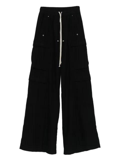 drawstring cargo trousers by RICK OWENS DRKSHDW
