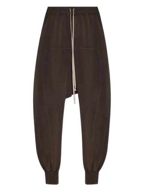 drawstring cuffed trousers by RICK OWENS DRKSHDW