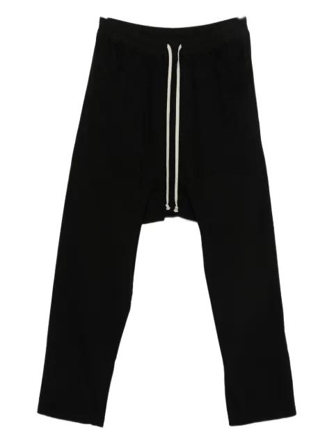 drawstring drop-crotch trousers by RICK OWENS DRKSHDW