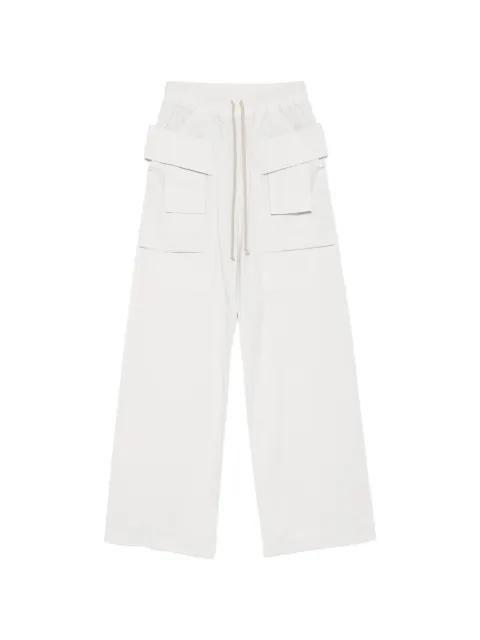 drawstring pocket trousers by RICK OWENS DRKSHDW