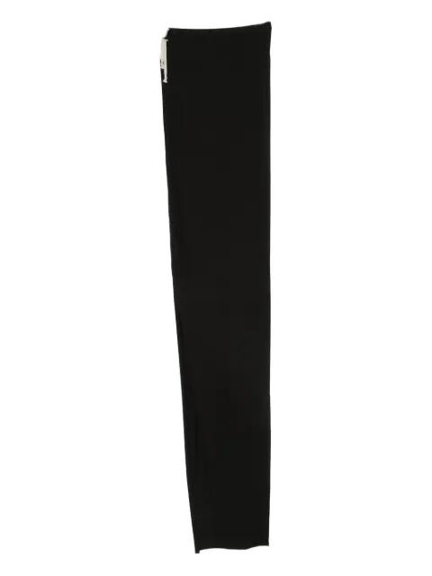 drawstring side-slit maxi skirt by RICK OWENS DRKSHDW