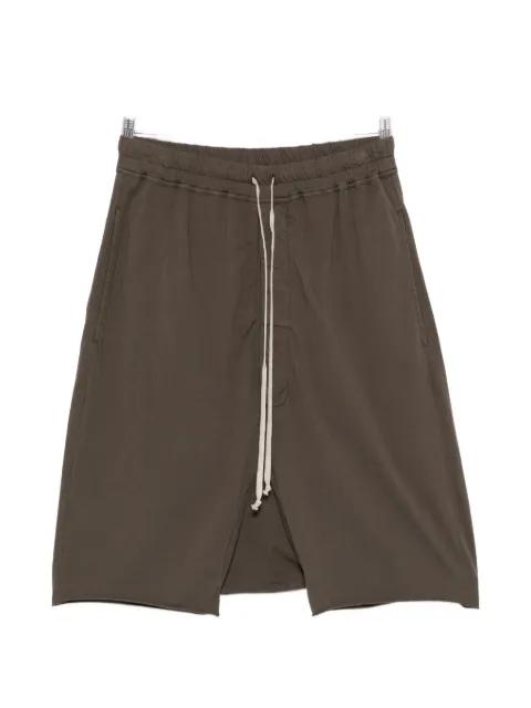 drawstring split shorts by RICK OWENS DRKSHDW