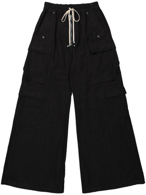 drawstring wide-leg trousers by RICK OWENS DRKSHDW