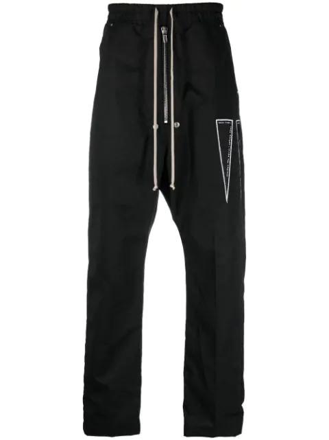drop-crotch trousers by RICK OWENS DRKSHDW
