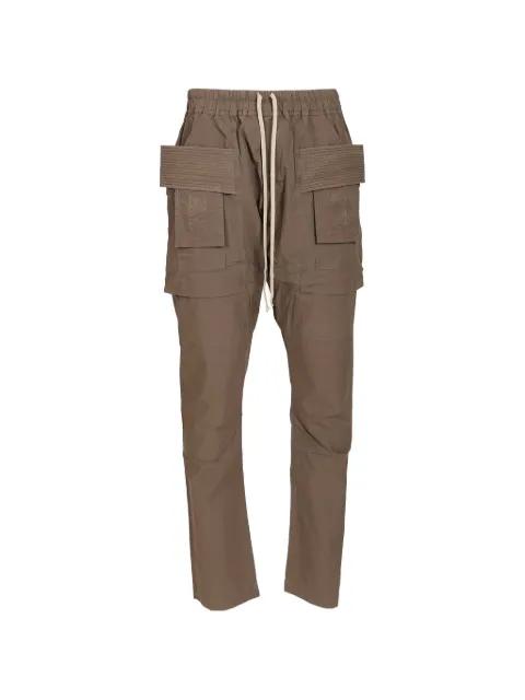 elasticated waist cargo pants by RICK OWENS DRKSHDW