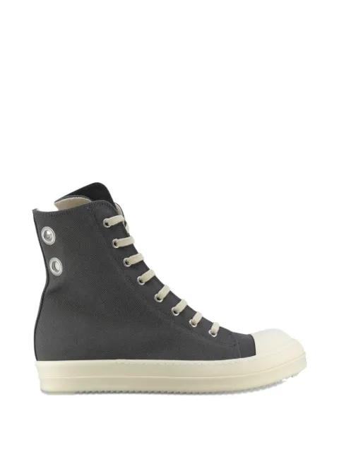 eyelet high top sneakers by RICK OWENS DRKSHDW