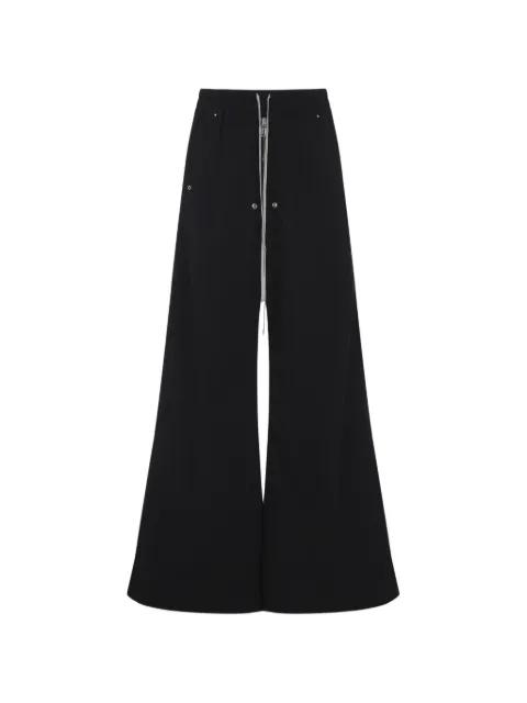 flared track pants by RICK OWENS DRKSHDW