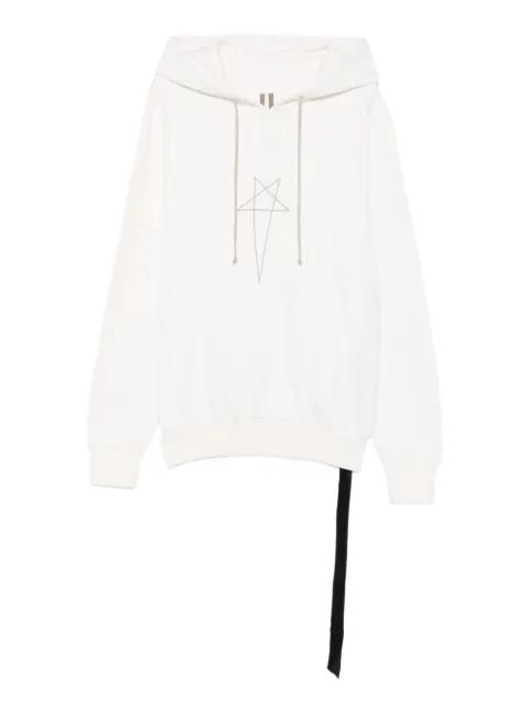 graphic hoodie by RICK OWENS DRKSHDW