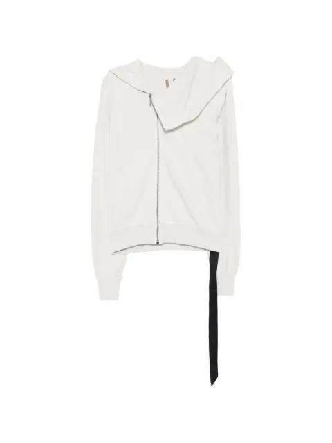 hoodied long-sleeve hoodie by RICK OWENS DRKSHDW
