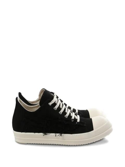 lace-up distressed sneakers by RICK OWENS DRKSHDW