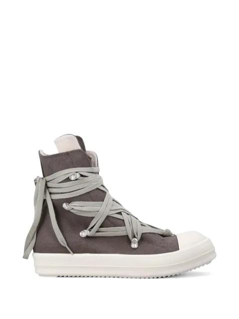lace-up high-top sneakers by RICK OWENS DRKSHDW