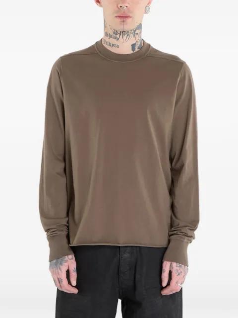 long-sleeved crew-neck T-shirt by RICK OWENS DRKSHDW