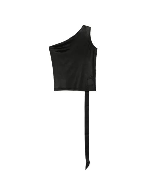 one-shoulder top by RICK OWENS DRKSHDW