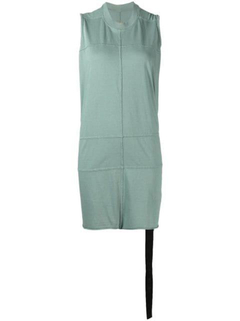 panelled crew-neck tank top by RICK OWENS DRKSHDW