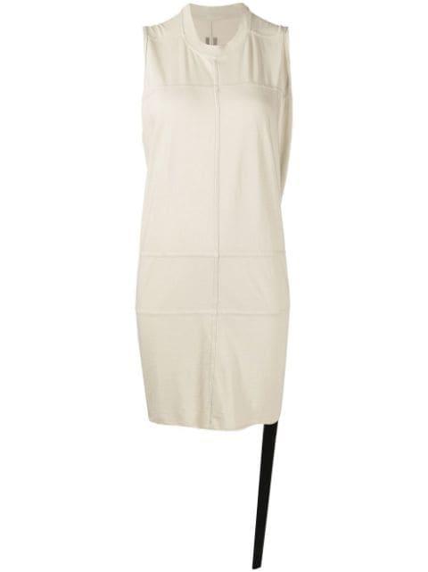 panelled crew-neck tank top by RICK OWENS DRKSHDW