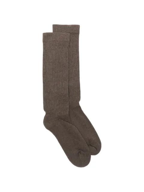 pentagram-intarsia high socks by RICK OWENS DRKSHDW