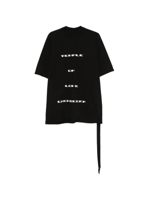 print T-shirt by RICK OWENS DRKSHDW