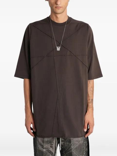 seam-detailing T-shirt by RICK OWENS DRKSHDW