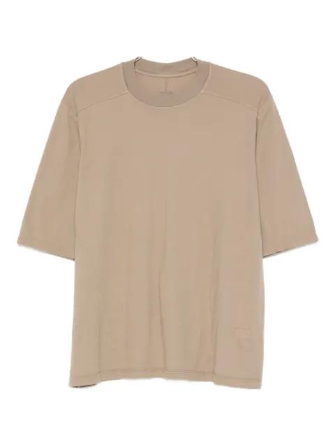 short-sleeve draped-hem top by RICK OWENS DRKSHDW
