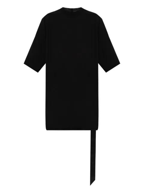 short-sleeve draped-hemline top by RICK OWENS DRKSHDW