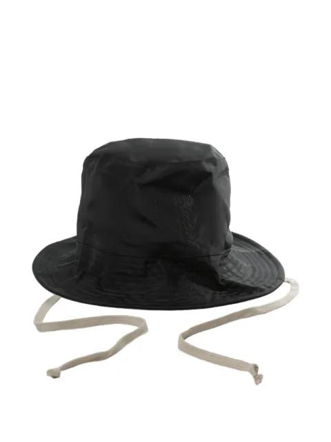 tie-detail hat by RICK OWENS DRKSHDW