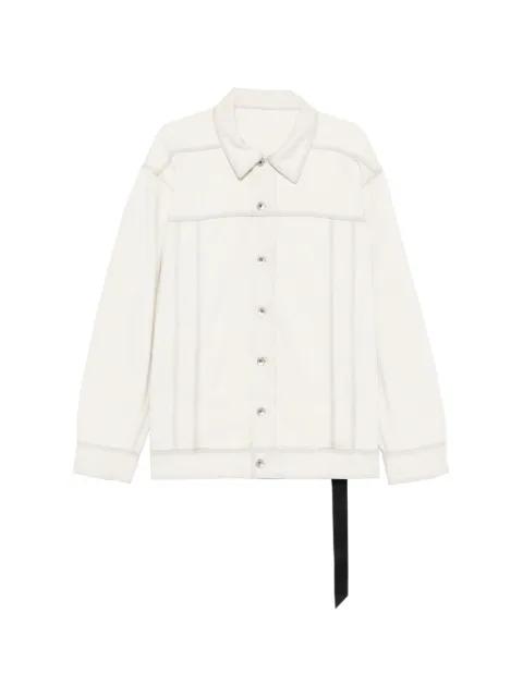 topstitching jacket by RICK OWENS DRKSHDW