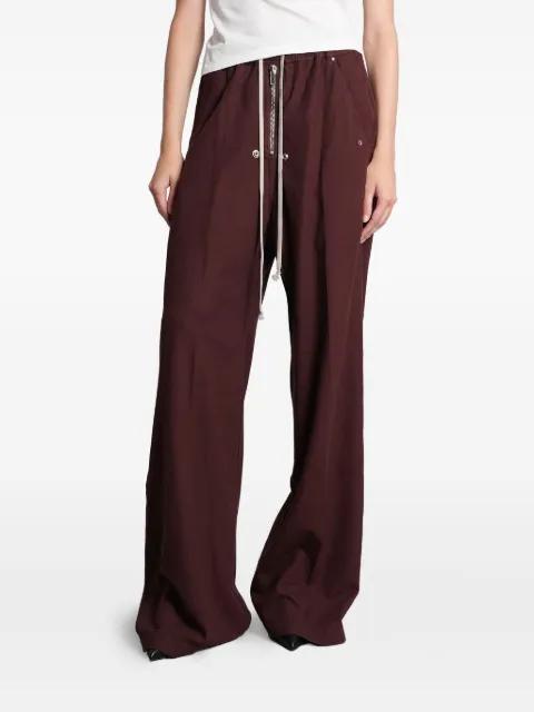 zip drawstring trousers by RICK OWENS DRKSHDW