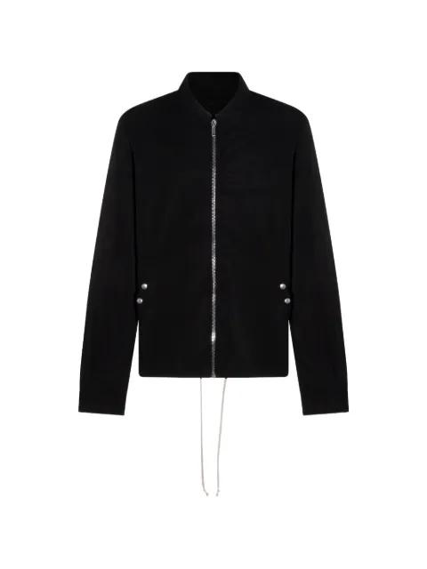 zip-fastening jacket by RICK OWENS DRKSHDW