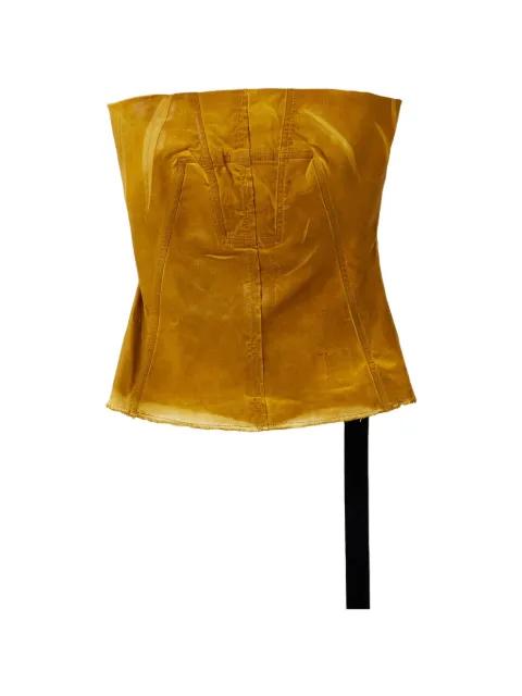 zip-fastening top by RICK OWENS DRKSHDW