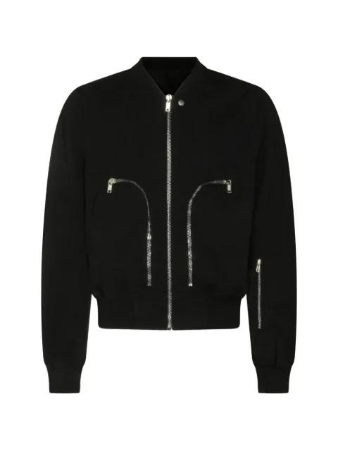 zip-pocket bomber jacket by RICK OWENS DRKSHDW