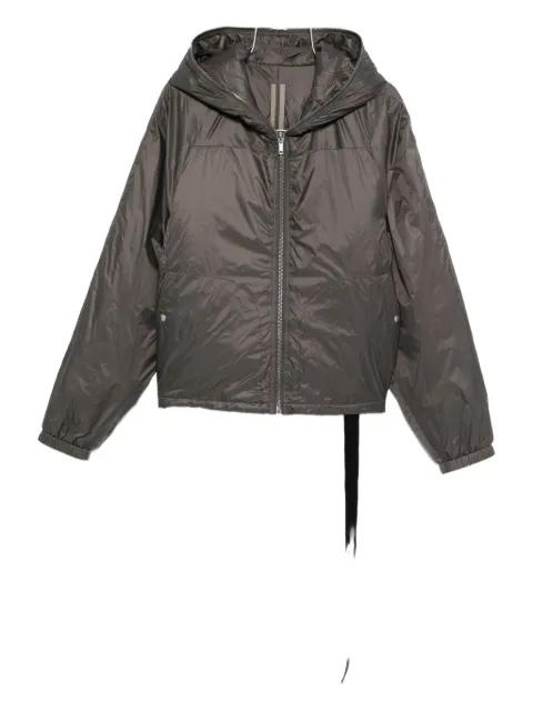 zip-up hoodied jacket by RICK OWENS DRKSHDW