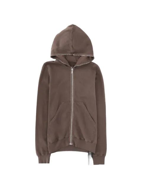 zipped hoodie by RICK OWENS DRKSHDW