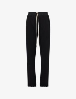 Dietrich Drawstring-Waistband Cotton Jogging Bottoms by RICK OWENS