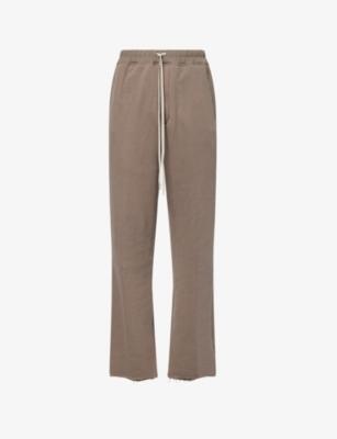 Dietrich Drawstring-Waistband Cotton Trousers by RICK OWENS