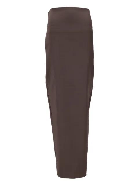 Dirt Pillar maxi skirt by RICK OWENS