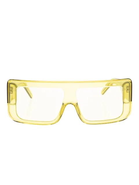 Documenta square-frame sunglasses by RICK OWENS